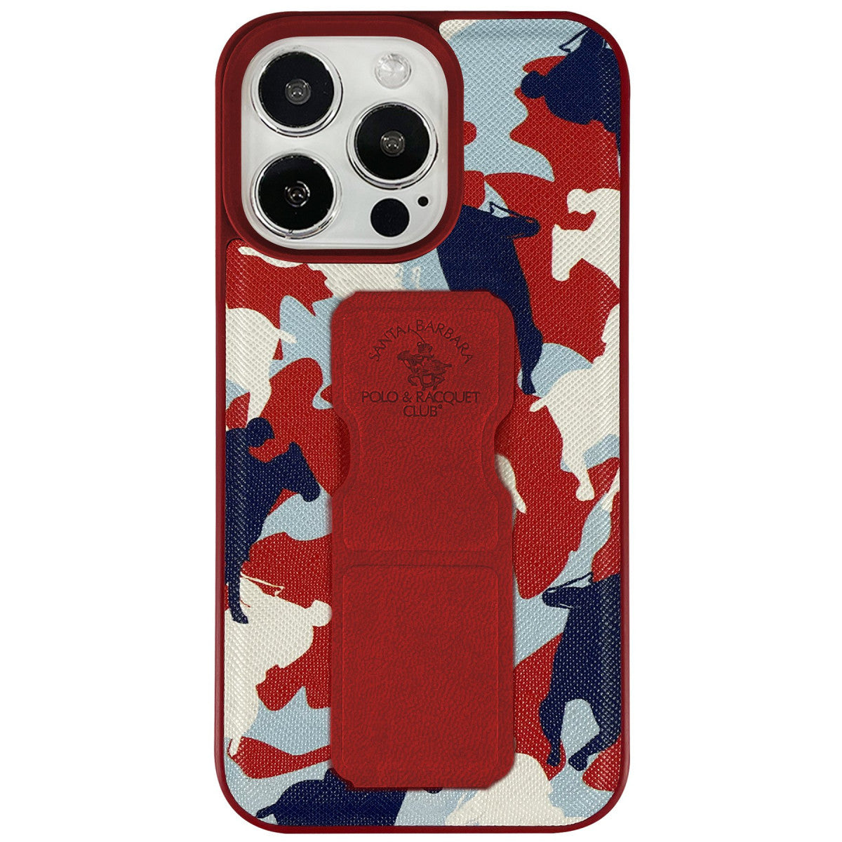 Santa Barbara Polo Racquet Club Apple iPhone 13 Pro Enos Standlı Kapak